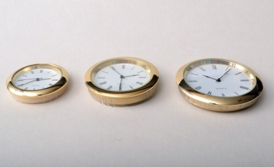 Metal Bezel Insert Clocks